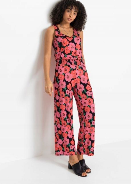 Kombinezon z nadrukiem dżersejowy r.40/42