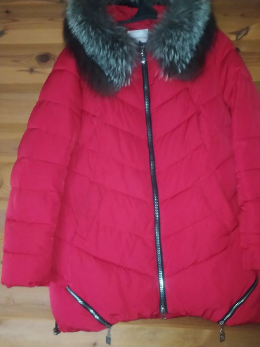 Пуховик з хутром