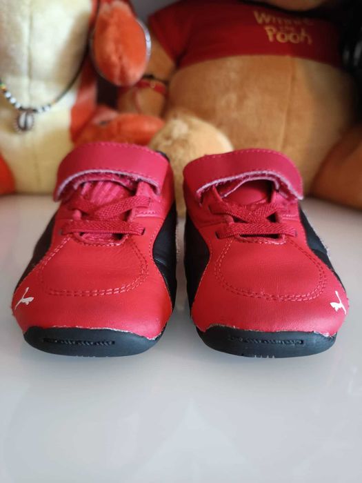 Sapatilhas vermelhas Puma Ferrari originais, n.º 22