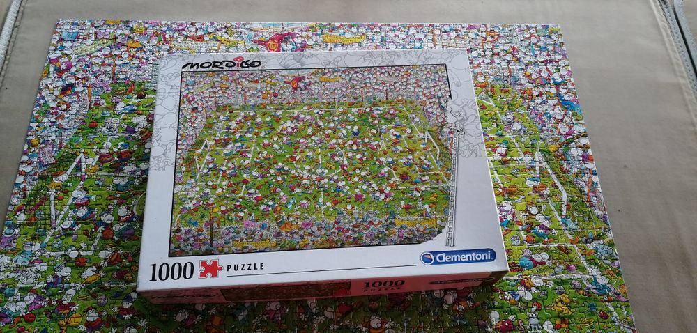 Puzzle Clementoni Mordillo Mecz 1000-1