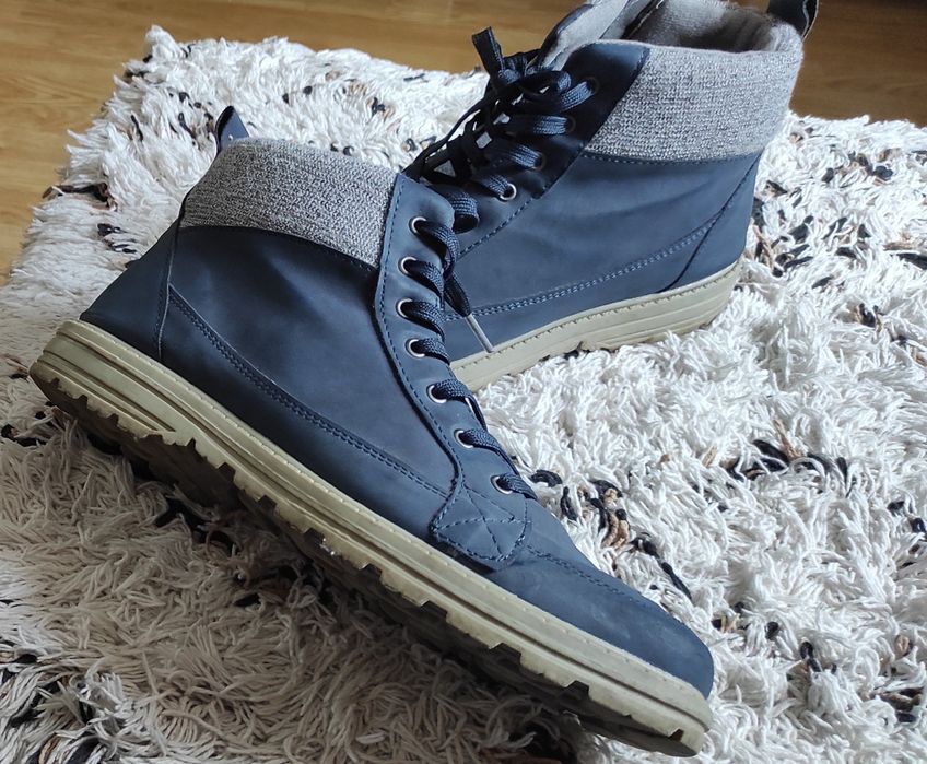 Buty botki ,,BPC" z profil. podeszwą+inne/43