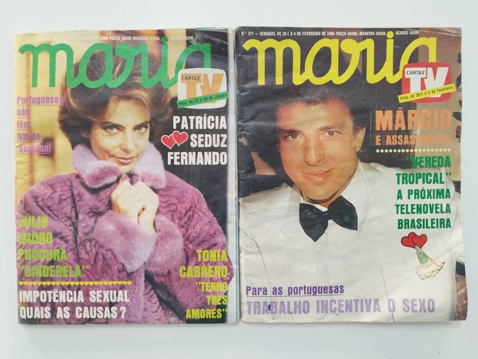 Revistas Maria - Anos 80