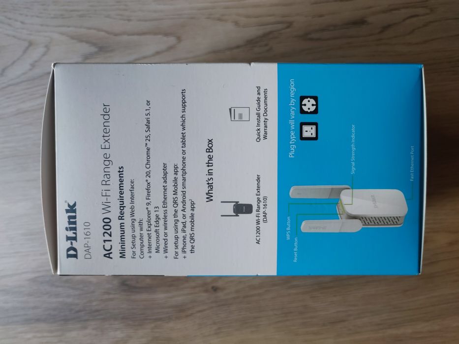 Repetidor de Sinal D-LINK DAP-1610 (AC1200 - 866 Mbps)