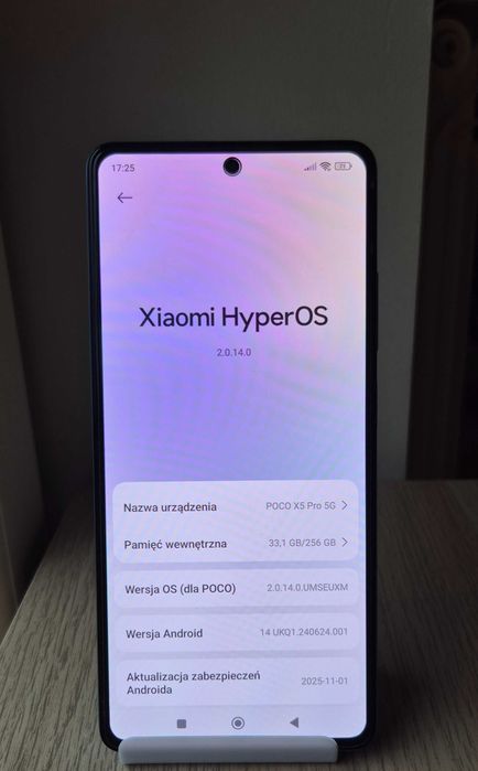 Poco X5 Pro 5G 8/256 GB 6,67" 108 Mpx 5000 mAh NFC dual SIM