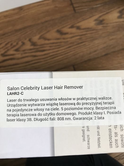 Depilator laserowy Rio Salon Celebrity
