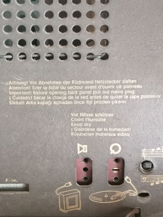 Radio antigo Siemens