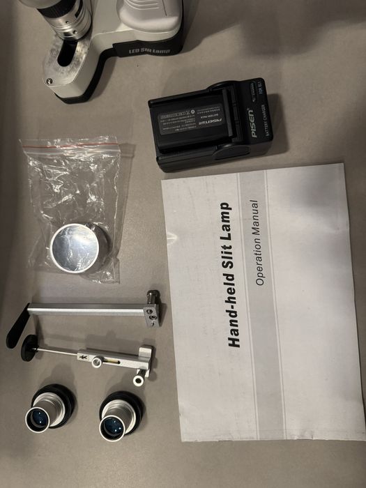 hand held slit lamp microscopio portatil olcular