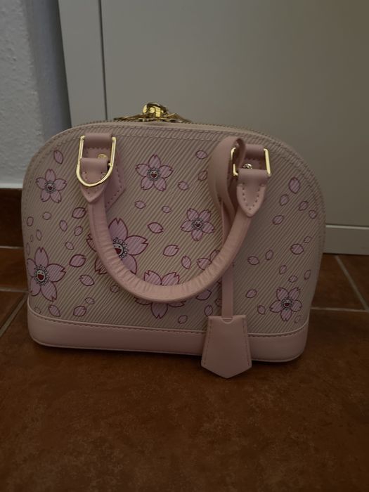 Mala estilo luxury rosa pastel