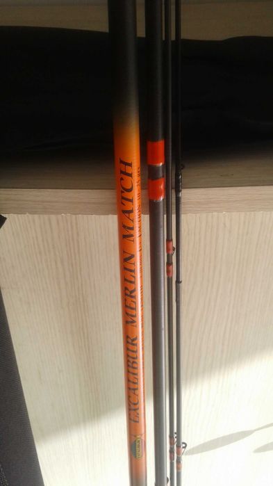 Canas de inglesa VEGA, BROWNING, EXCALIBUR , Manga com Saco e suporte