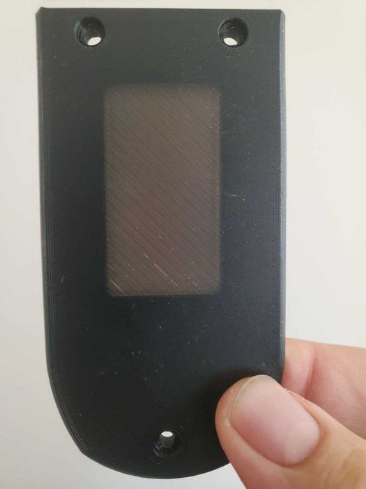 Крышка приборной панели дисплея для электросамокатов (изготовление 3D)