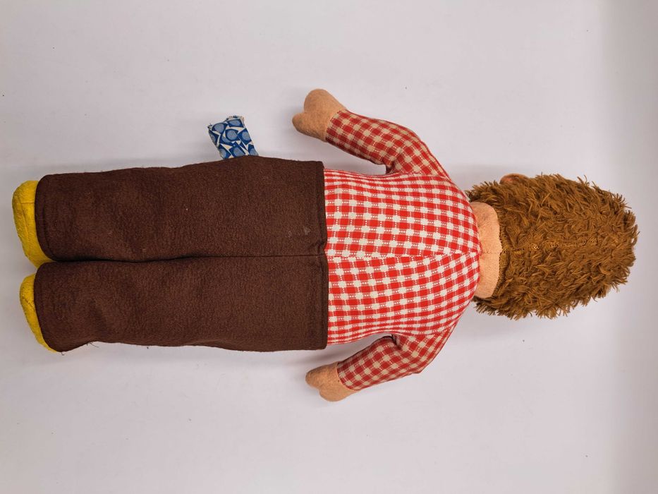 Stara zabawka jeż maskotka pluszak Mecky, Mucky, vintage DDR