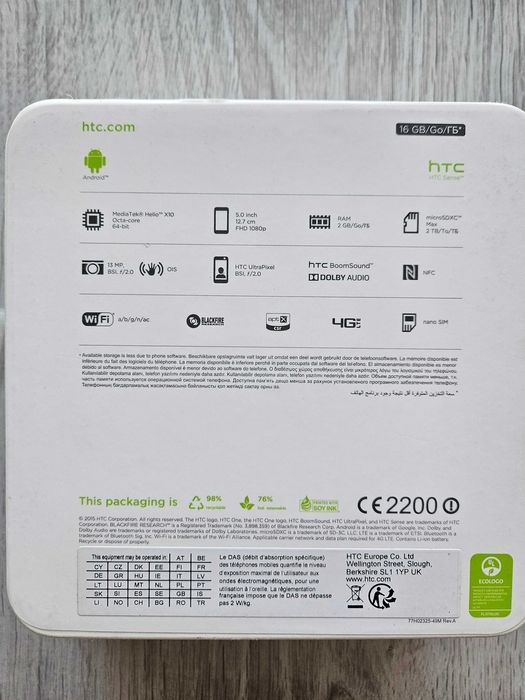 Smartfon HTC ONE M9