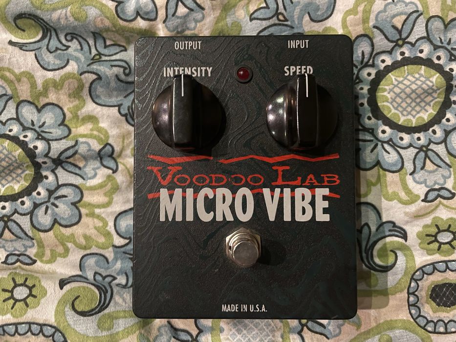 Voodoo Lab Micro Vibe UniVibe Uni-Vibe Uni Vibe Microvibe VooDooLab USA voodo 100% prawdziwy analog efekt gitarowy Hendrix