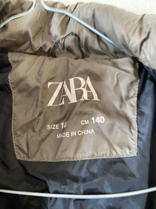 Пуховик Zara для дівчинки