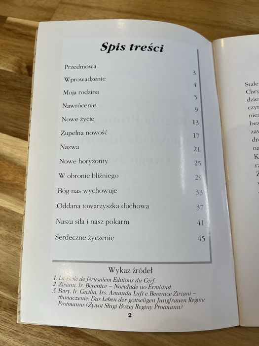 Regina opowiada historię swojego życia S. M. Berenice Ziviani