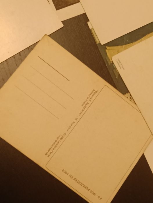 Belo lote de 19 postais