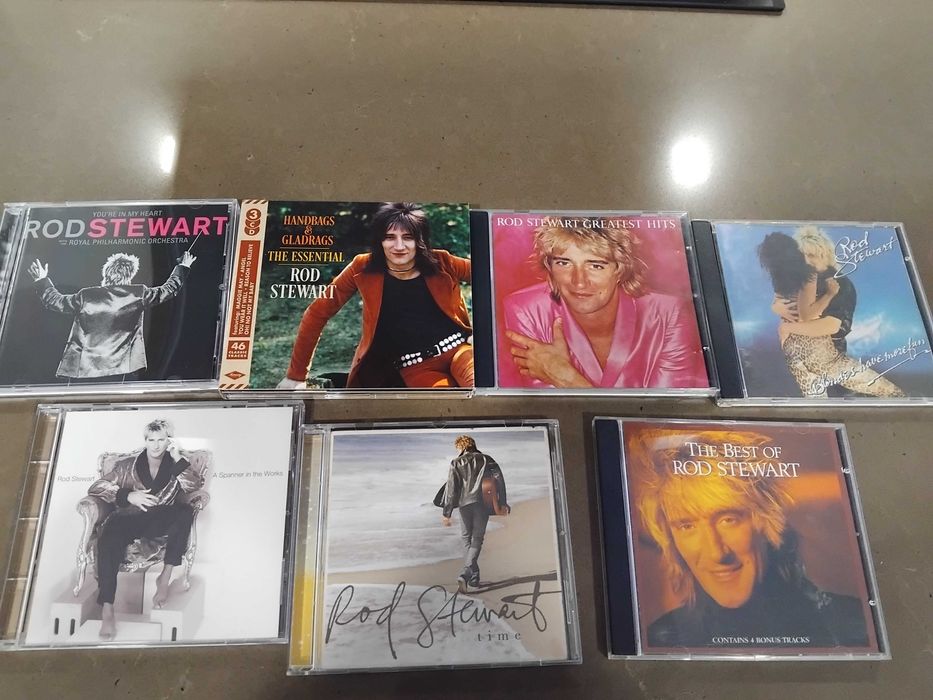 Rod stewart 10 cds novos