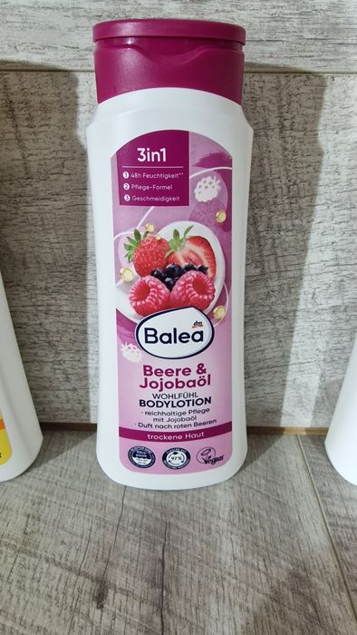 Niemieckie  Balea Masło do Ciała Beere 400g