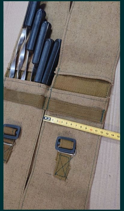 Шампура... 
Чехол для шампуров !!! 
Реально классный, очень вместитель