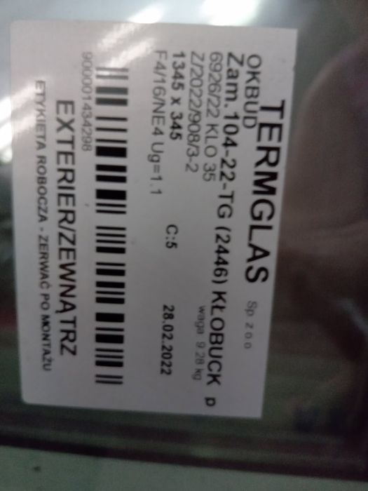 Okno do piwnicy / strychu NOWE