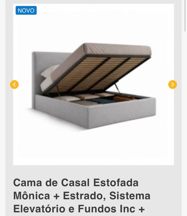Cama apenas c 1 mês de uso