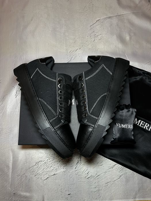 NUMERIS Atelier Acrylic Sneakers нумеріс ателі full black/чорні