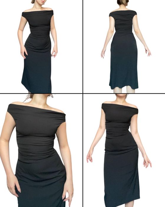 Черное платье H&M