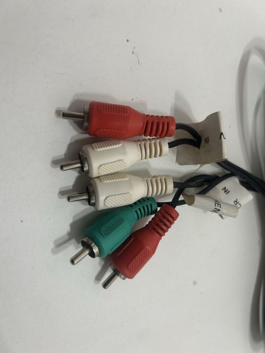 Kabel przejściowy SCART (Euro) na RCA przejściówka Euro