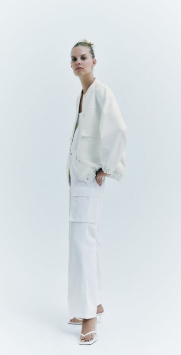 Zara kurtka bonberka XS