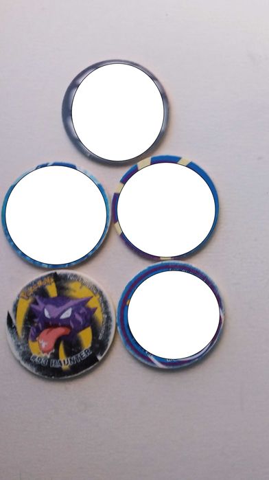 Pokémon Tazos, 2, 3, Stickers, Attack, League, NOX, Caderneta Tazos3