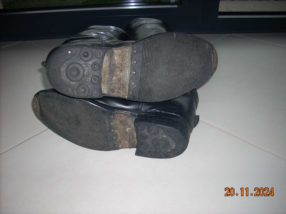 botas equitação cabedal