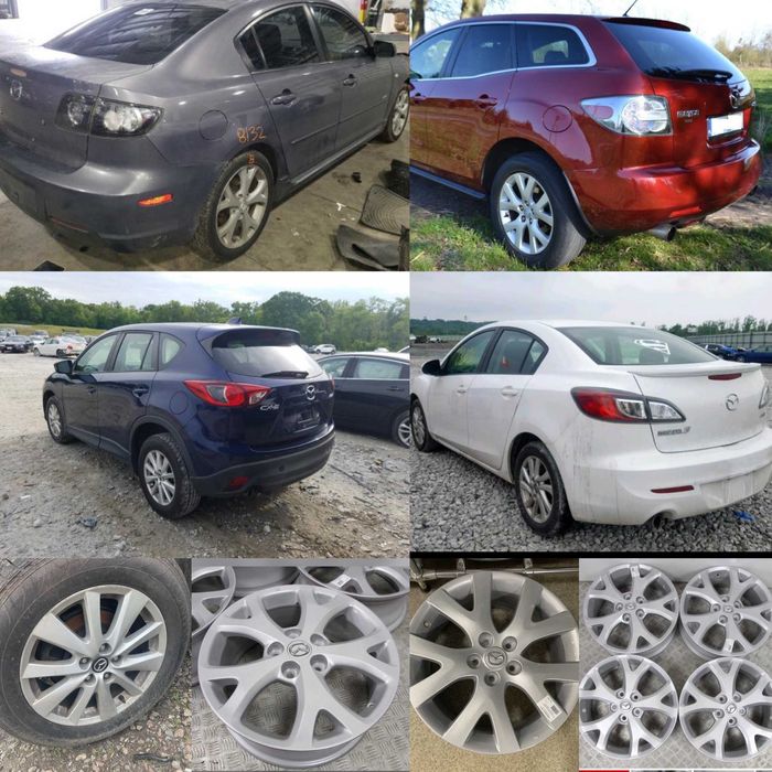 Разборка запчасти Mazda CX7 CX5 07-15 дверь мотор  бампер коробка диск