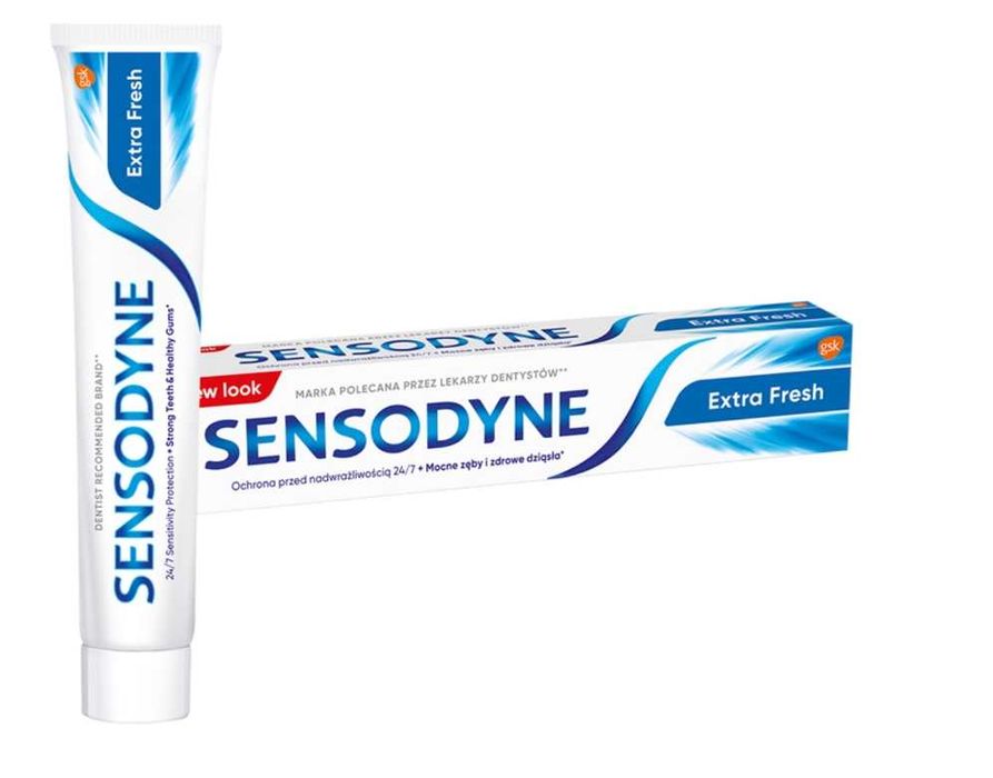 Sensodyne Extra Fresh pasta do zębów wrażliwych z fluorkiem 75ml