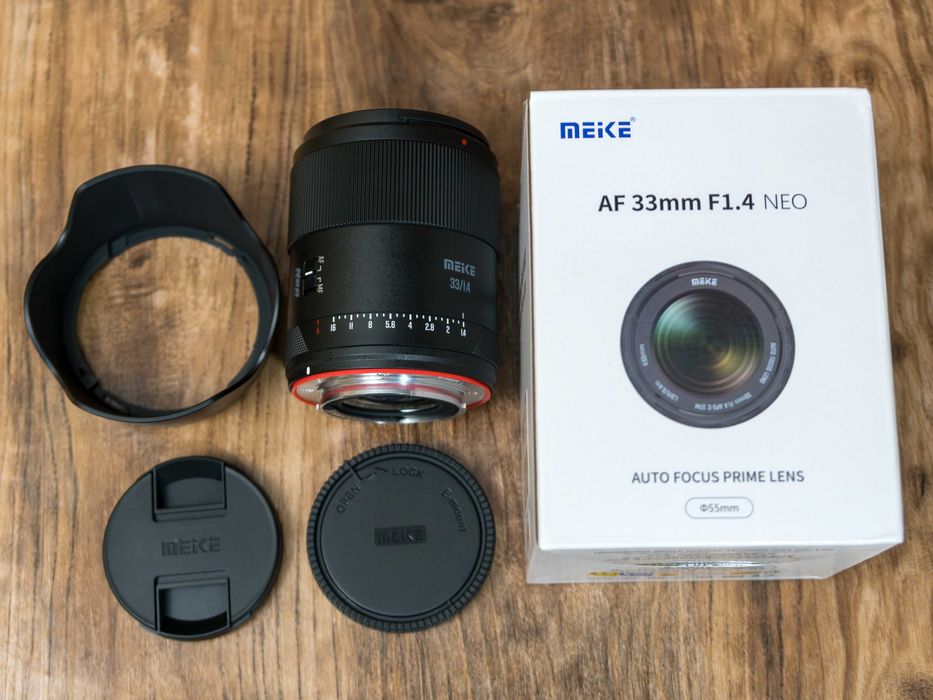Meike 33mm F/1.4 (Sony E-mount) . Eye AF . Fast AF . Оригінал