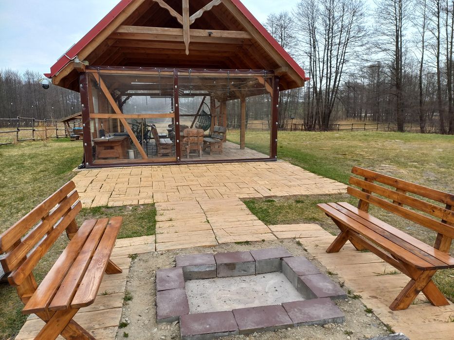 Domek letniskowy nad rzeką Wel