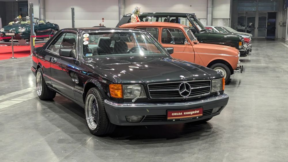 Mercedes-Benz Klasa S Mercedes 560SEC stan kolekcjonerski, unikatowa konfigruacja