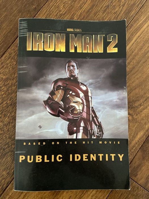 Livro da historia do Iron Man (Homem de Ferro)