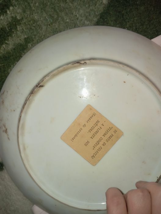 Prato 25 cm antigo