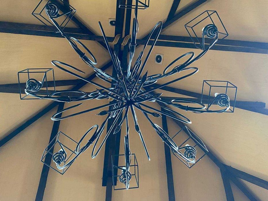 Люстра навісна металева в наявності 2шт по 5000грн