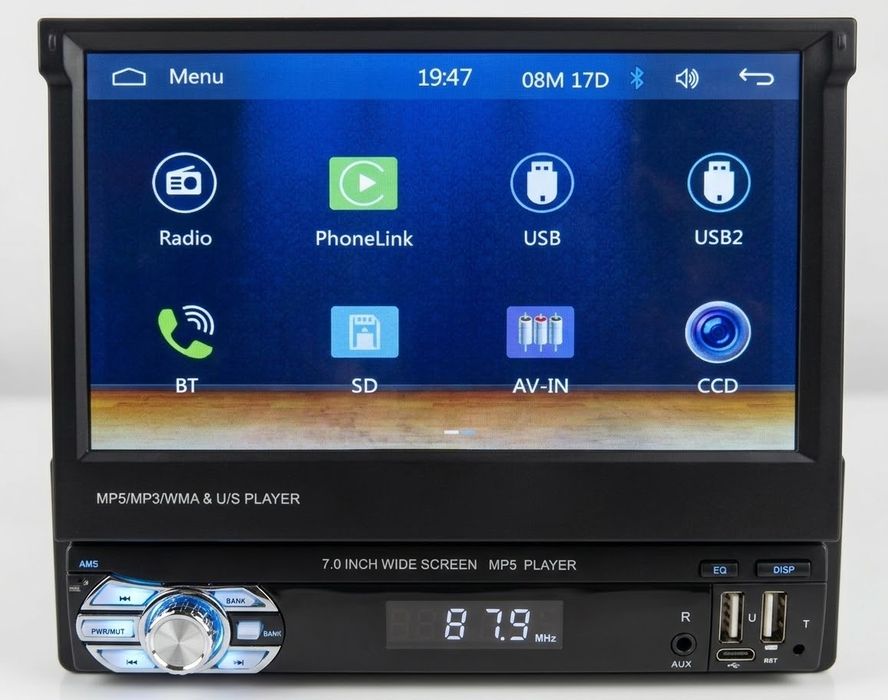 Radios 1 DIN Carplay (Vários)