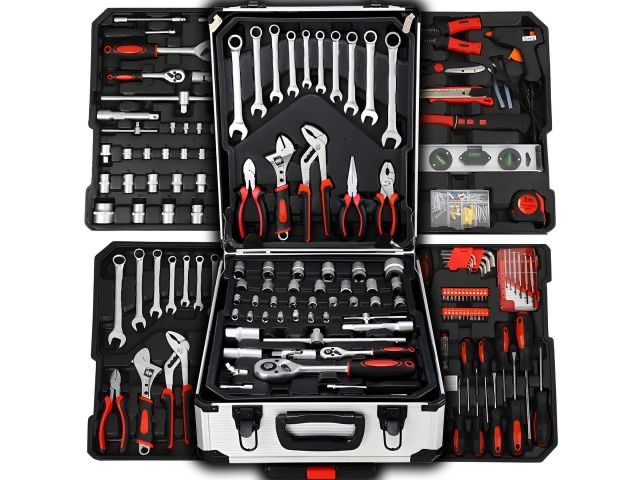 Zestaw Narzędzi Do Warsztatu Klucze 187 Elementów Germany Premium