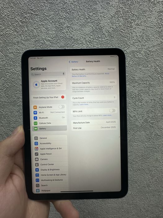Планшет Apple iPad mini 7 128 Gb Wifi+Lte