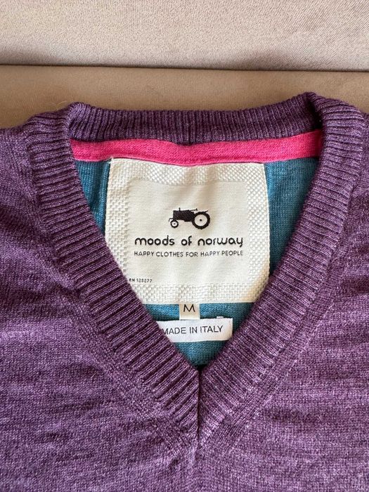 Sweter męski, 100% wełna Moods Of Norway r. M idealny stan