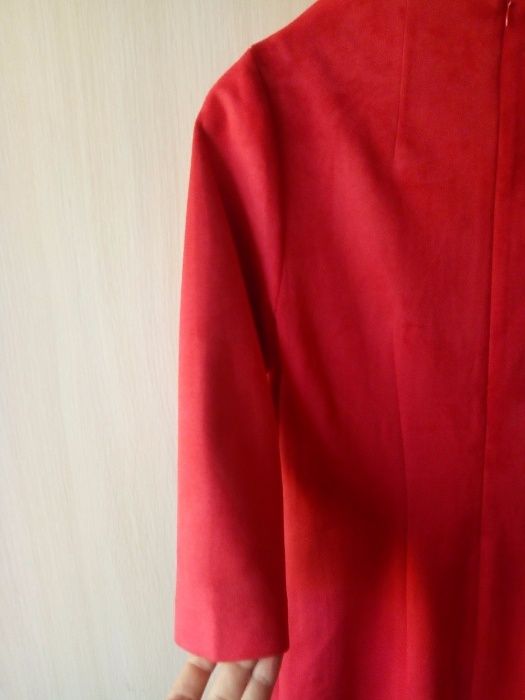 Маленькое красное платье размер eu36 наш 42