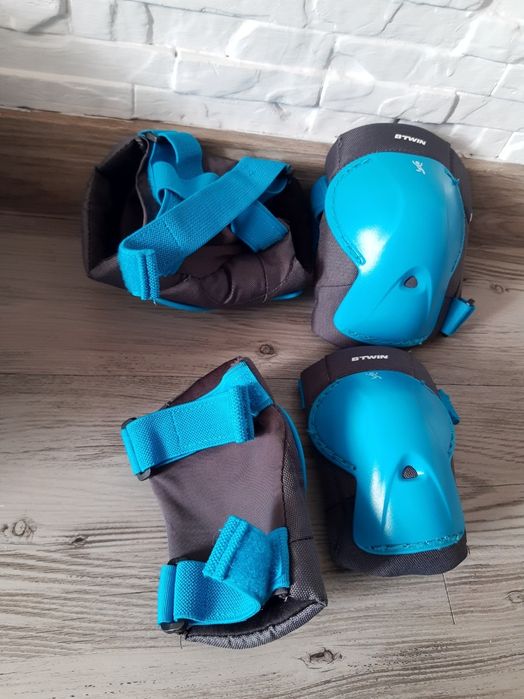 Kask rowerowy i ochraniacze dla dziecka