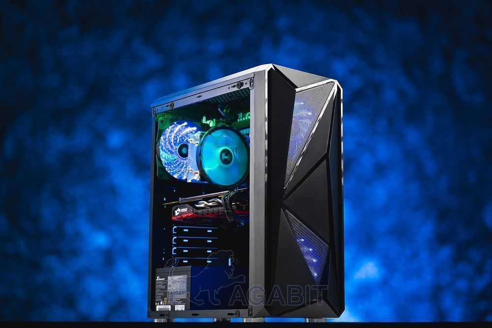 Обсидіан! RTX 2060 Super+16 ядер+DDR4 16GB+SSD 120GB –  Ігровий комп'ютер ПК для ігор геймерський игровой компьютер