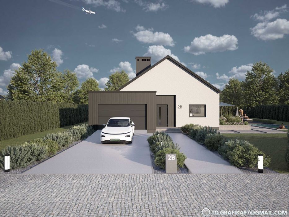 Wykonam Tanio Wizualizacje 3D - Elewacje, Wnętrza (od 300zł!)