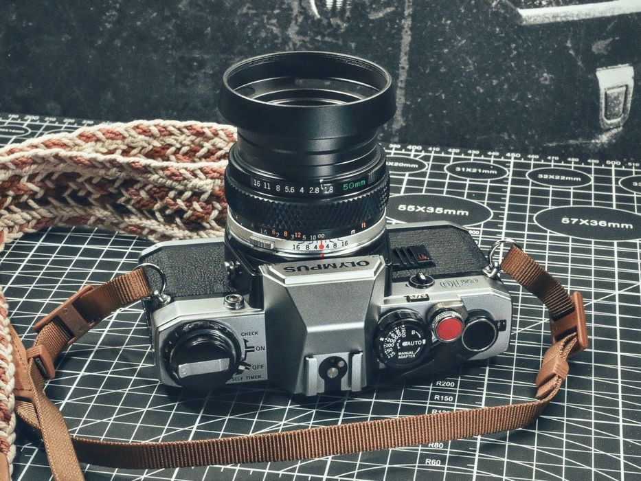 Vintage zestaw analogowy OLYMPUS