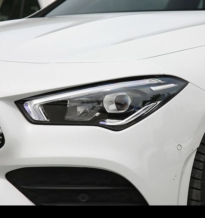 Vidro capa lente farol ótica mercedes CLA W118