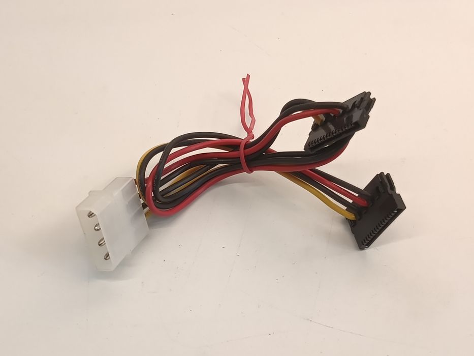 Adapter Molex do SATA 2x \ PC \ HDD \ DVD \ Przejściówka